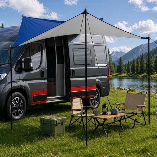 Camper van awning sun - van, canopy