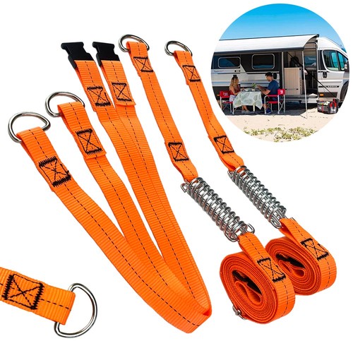 Awning storm strap adjustable - awning,